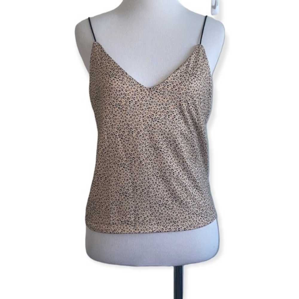 5/$30 🎈 Gaze large leopard print tank top‎